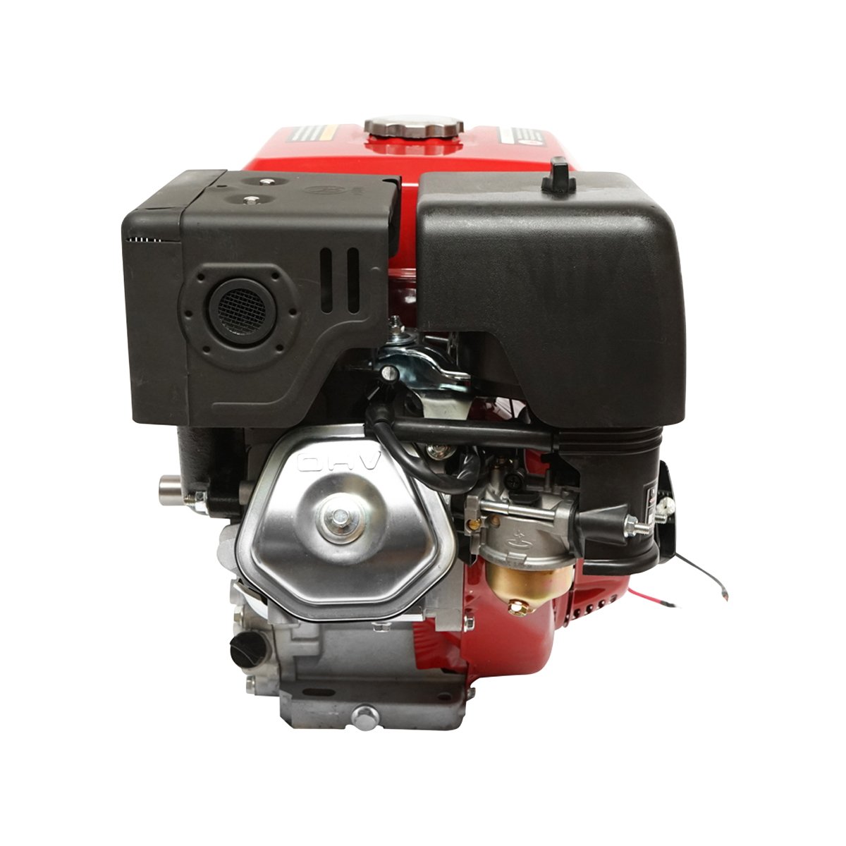 Motor pe benzina 9CP, 4 timpi, ax cu pana 25mm cu baterie 12V/17Ah pornire cheie/sfoara Breckner Germany